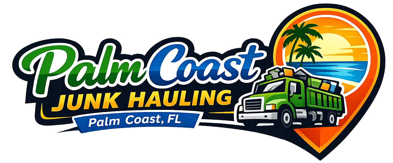 Palm Coast Junk Hauling logo – junk removal services in Palm Coast FL